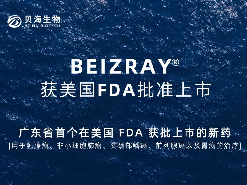 广东省首个在美国FDA获批的新药(BEIZRAY)，乐动手机网页版登录入口实现“零”的突破